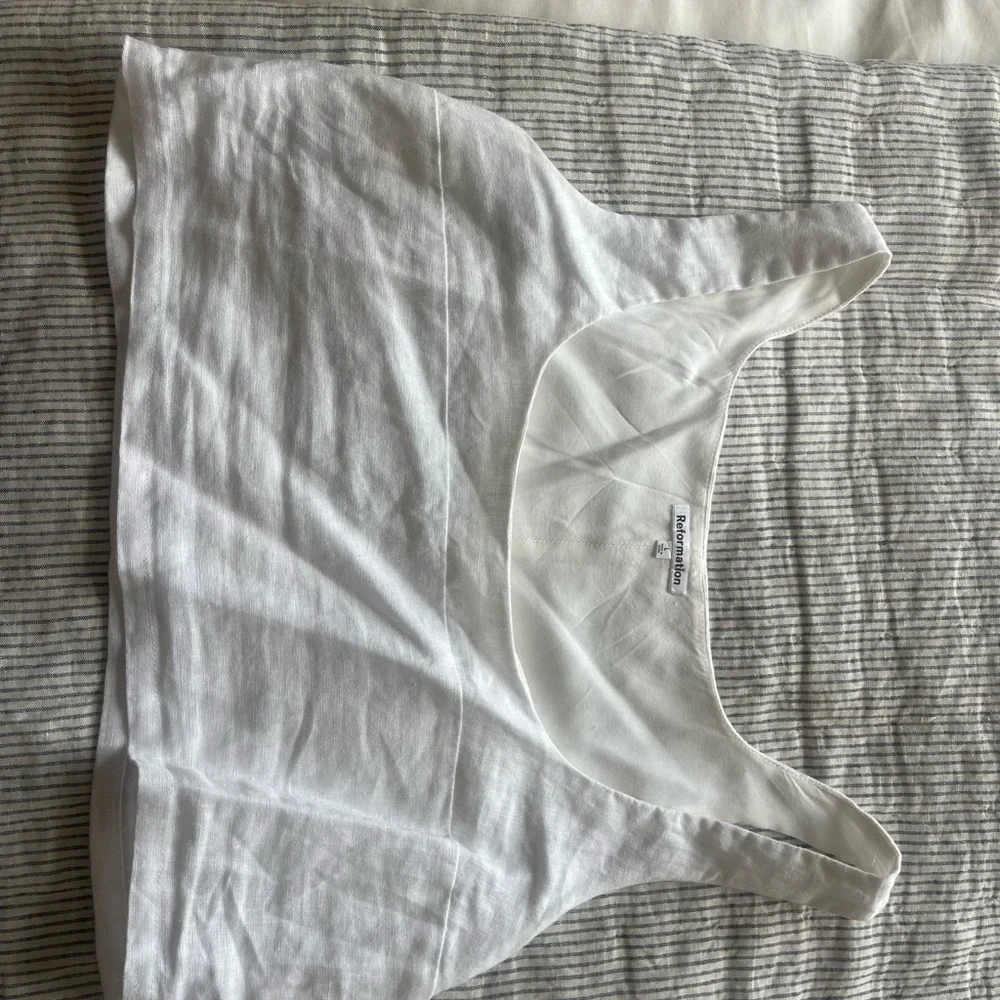 Reformation | Amir Linen Two Piece | Large